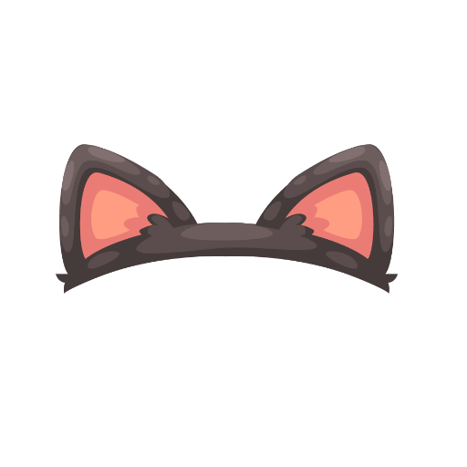 Cute Dark Cat Ears