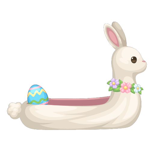 Cute Easter Bunny Boat