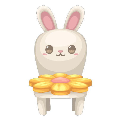 Cute Easter Bunny Chair