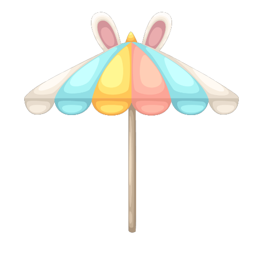 Cute Easter Bunny Umbrella