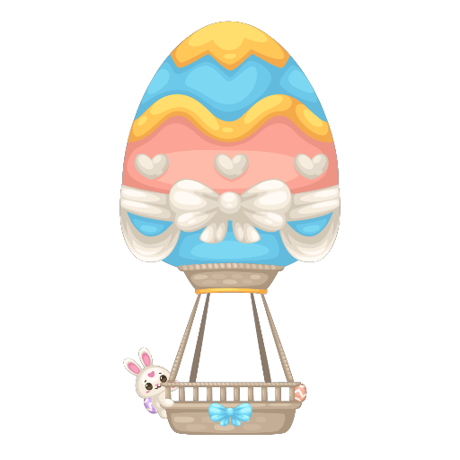 Cute Easter Egg Balloon