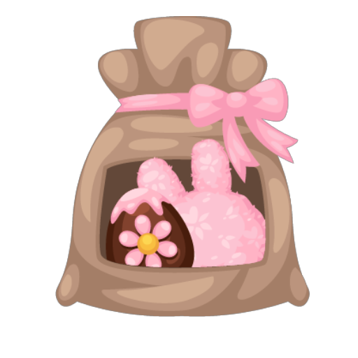 Cute Easter Egg Pink Tree Seed