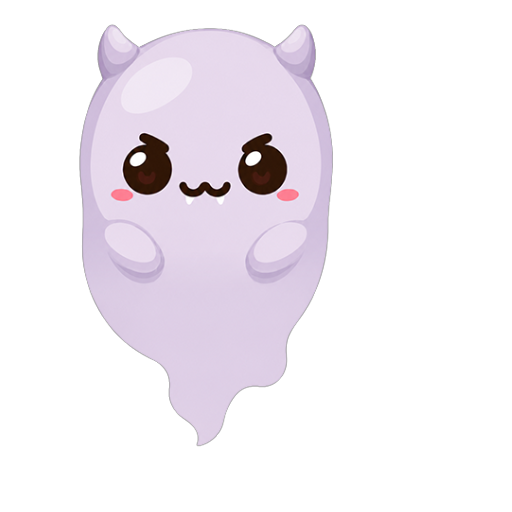 Cute Floating Ghost
