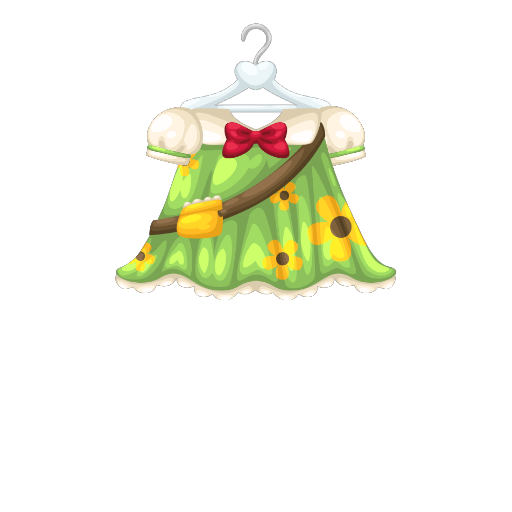 Cute Frogirl Bag Dress