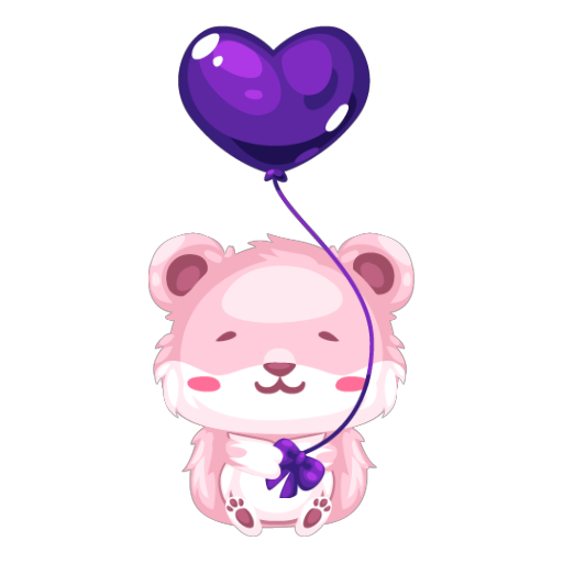 Cute Heart Hamster