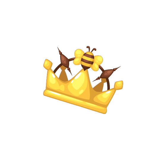 Cute King Bee Crown
