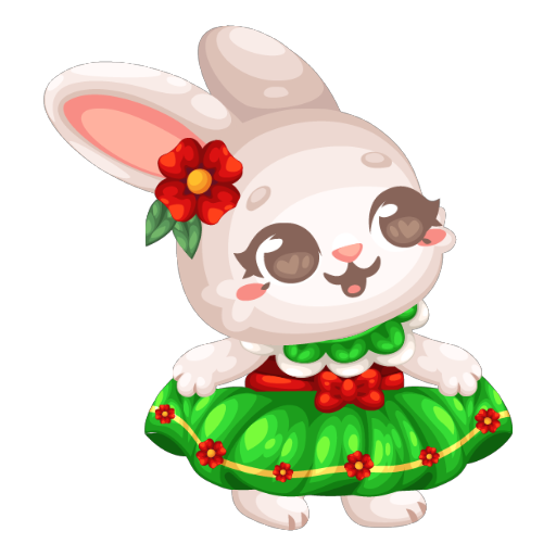 Cute Mexican Dancing Bunny