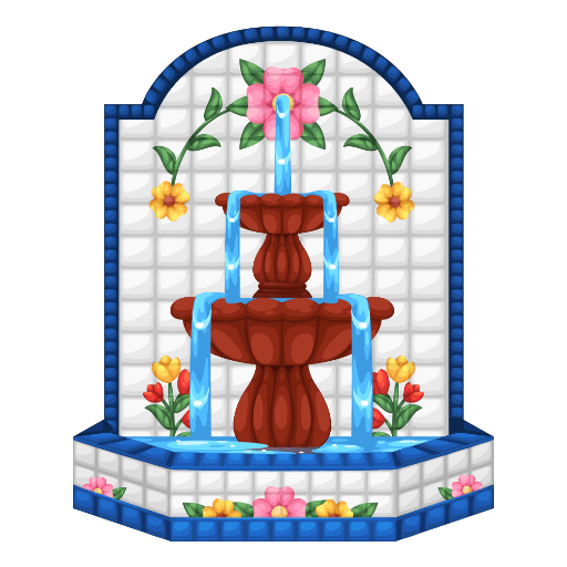 Cute Mexican Wall Fountain