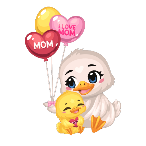 Cute Mothers Day Ducks