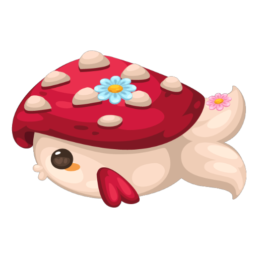 Cute Mushroom Fish Lake