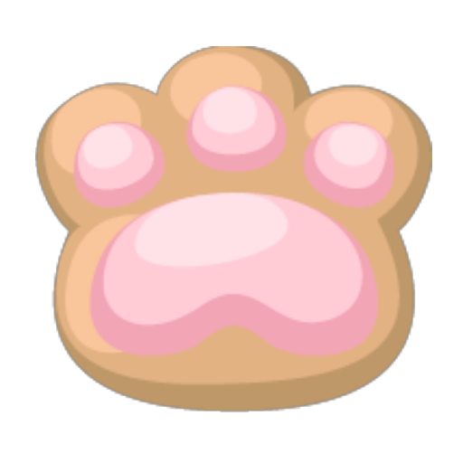 Cute Pink Petling Biscuit