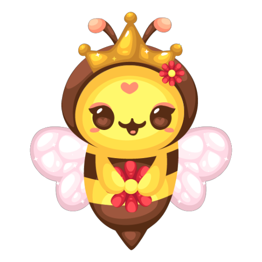 Cute Queen Bee