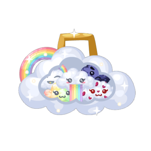 Cute Rainbow Clouds Mystery Box