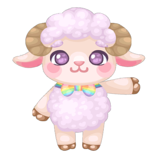 Cute Rainbow Sheep