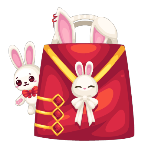 Cute Red Bunny King Outfit Bundle