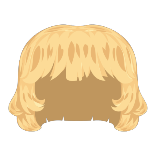Cute Red Pumpkin Girl Wig
