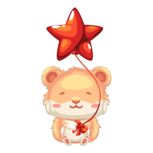 Cute Star Hamster