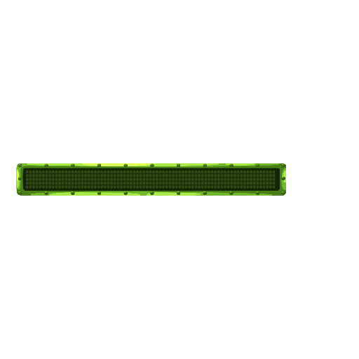 Cyberpunk Green Neon LED Banner