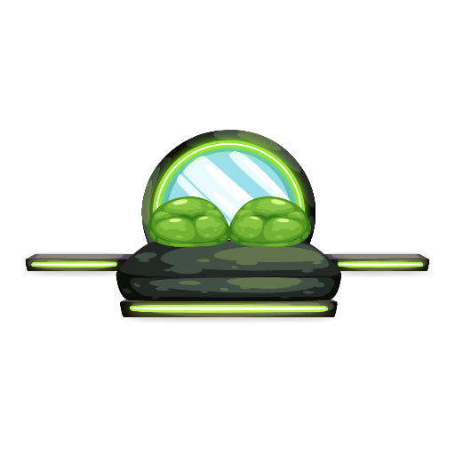 Cyberpunk Green Pod Bed