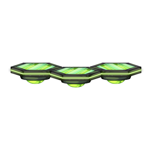Cyberpunk Hexagon Green Table