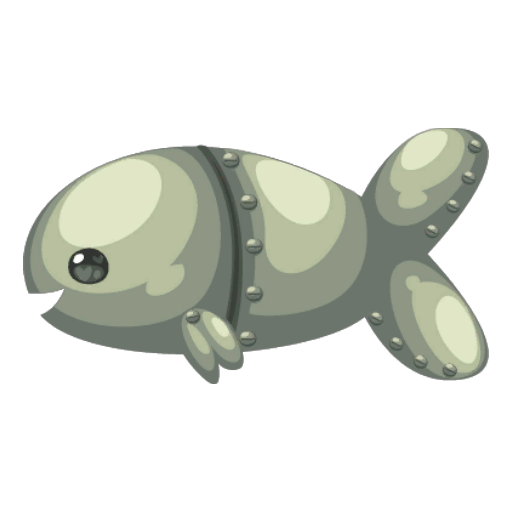 Cyberpunk Metalic Fish
