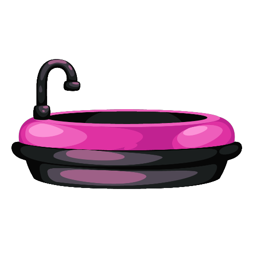 Cyberpunk Pink Jacuzzi