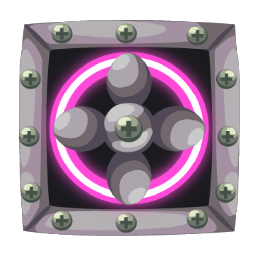 Cyberpunk Pink Neon Fan