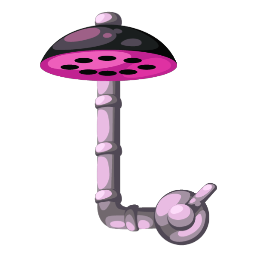 Cyberpunk Pink Shower