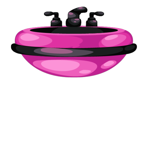 Cyberpunk Pink Sink