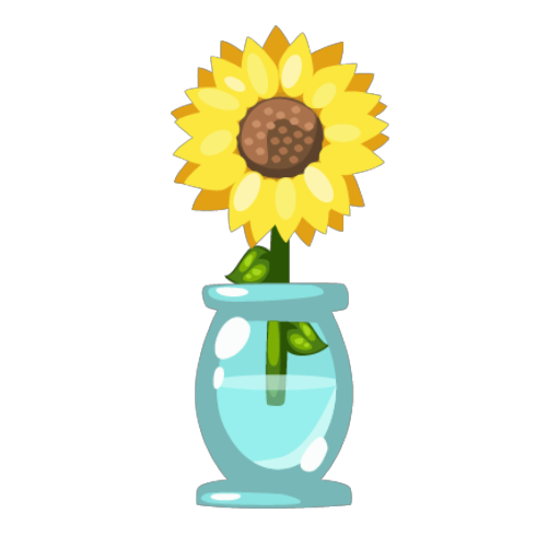 Sunflower Vase