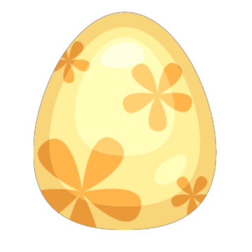 Dark Easter Bunny Egg