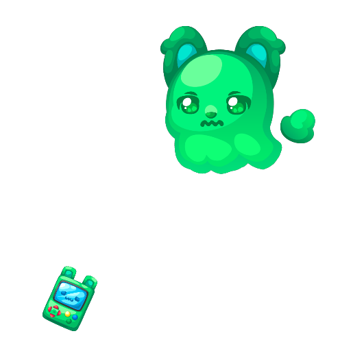 Digital Green Bunny Companion