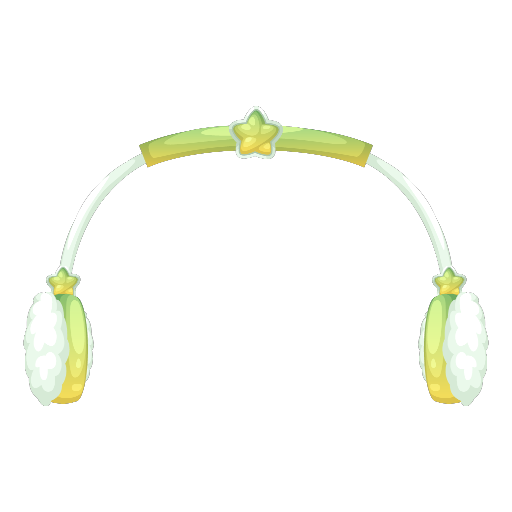 Dreamy Boy Green Headphones