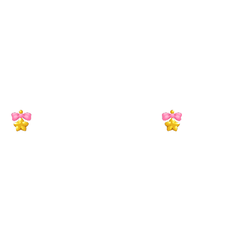 Dreamy Park Girly Bear Earrings