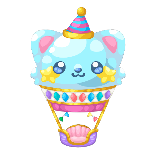 Dreamy Park Hot Air Cat Ballon