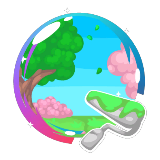 Dreamy Park Magic Garden Wallpaper