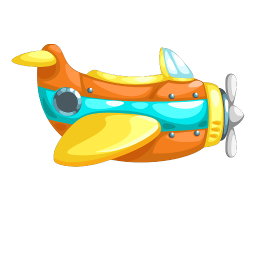 Dreamy Park Orange Plane Mount