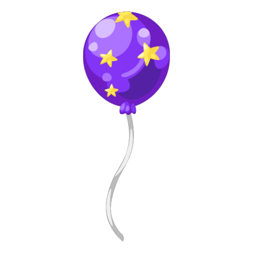 Dreamy Park Purple Balloon