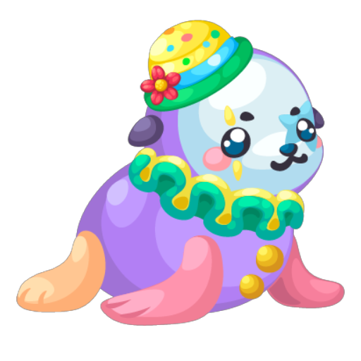 Dreamy Park Seal Mime Plushie