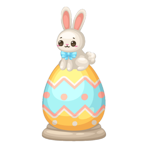 Easter Cute Bunny Egg