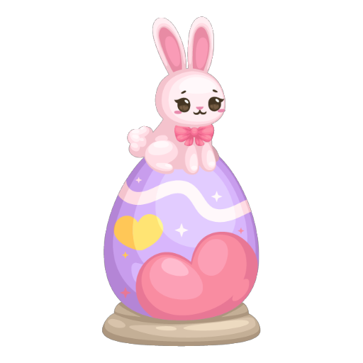 Easter Lovely Bunny Egg