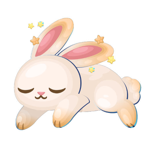 Easter Sleepy Bunny Hat
