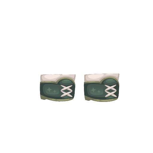 Elegant Green Boy Shoes
