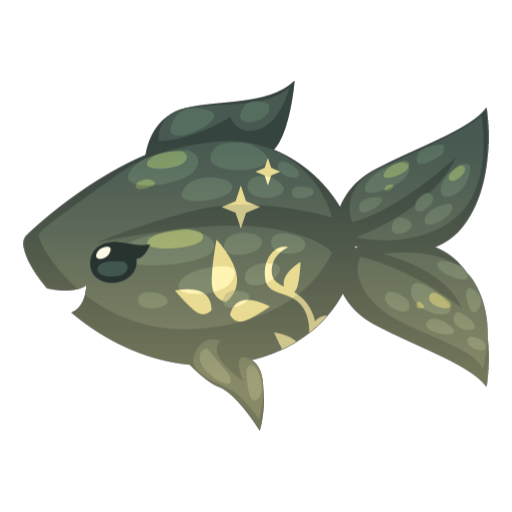 Elegant Green Fish