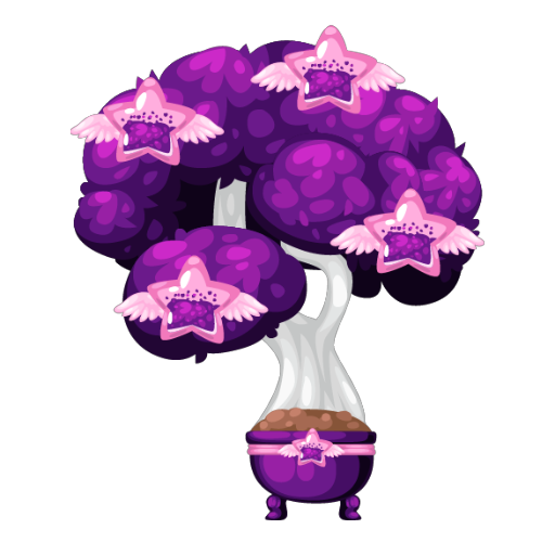 Enchanted Purple Tree Bonsai