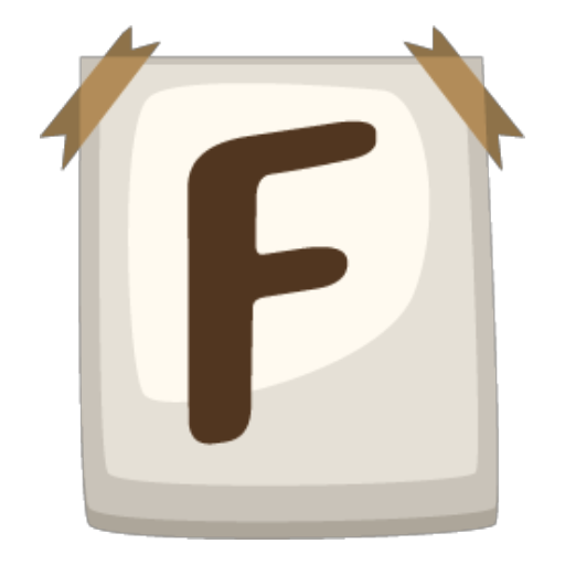 F Sticker
