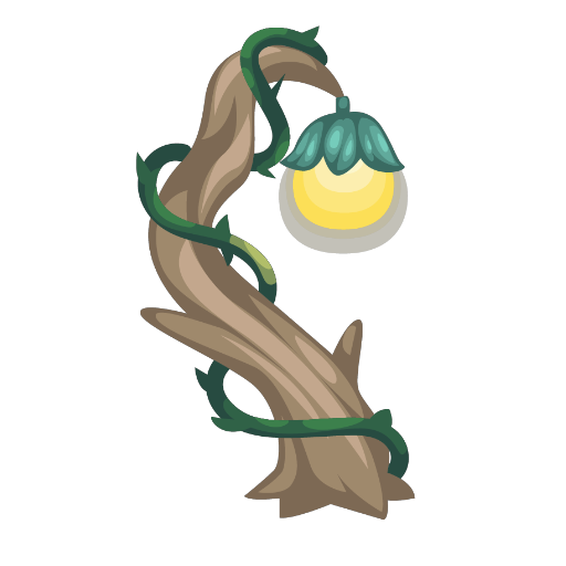 Fairy Blue Lamp