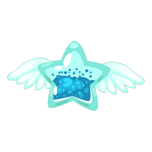 Fairy Dust Blue Star