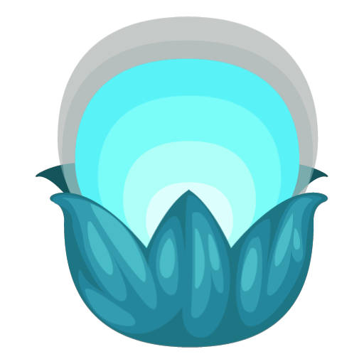 Fairy Floating Blue Lamp