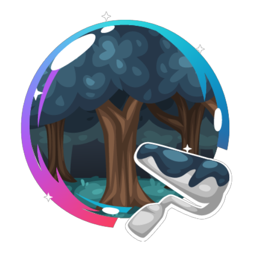 Fairy Night Forest Wallpaper